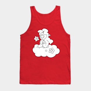 upside down in the clouds Tank Top